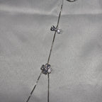 Lace Flora hand chain (Silver)