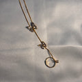 Butterfly hand chain bracelet(Gold)