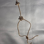 Blossom hand chain bracelet(Gold)