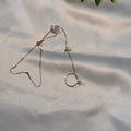 Lace Flora hand chain (Silver)