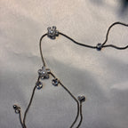 Celestial Flora hand chain (silver)