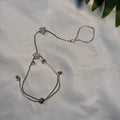 Celestial Flora hand chain (silver)