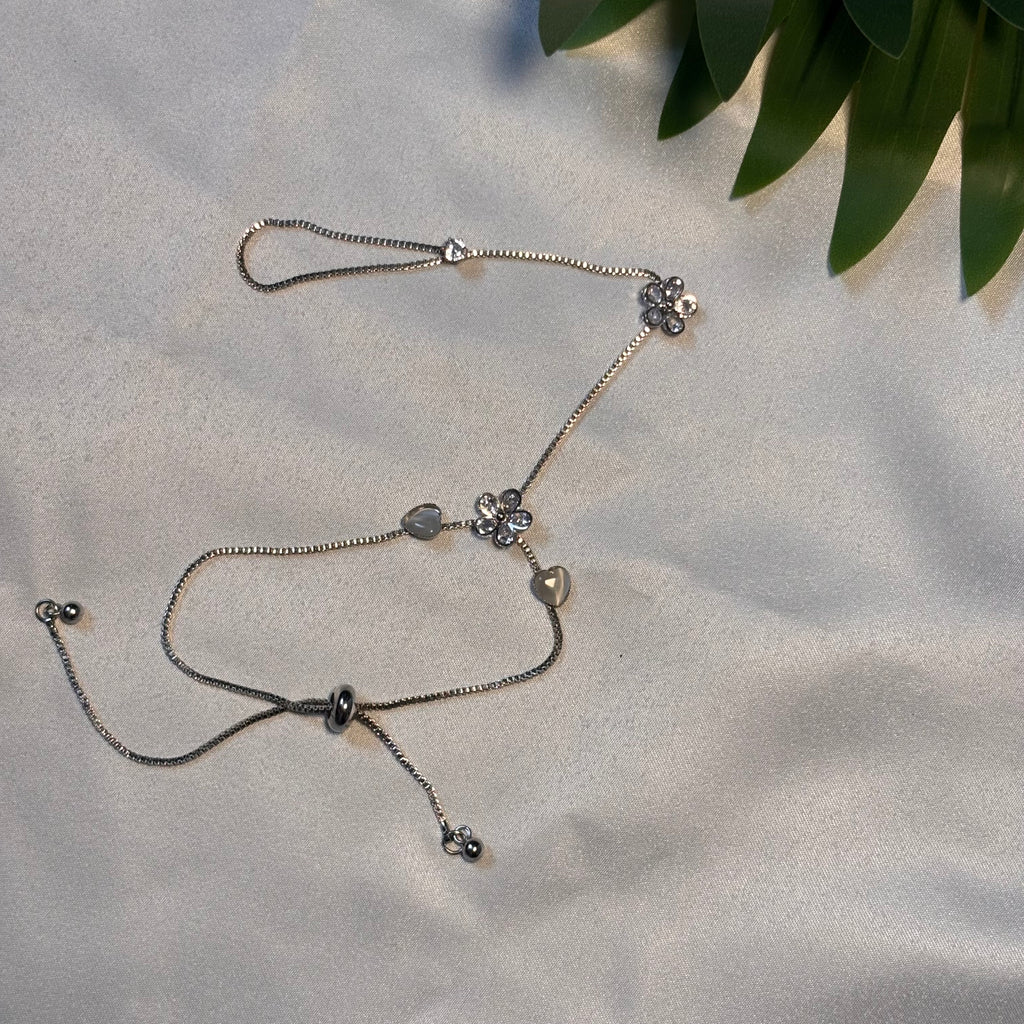 Botanical Bloom finger Bracelet