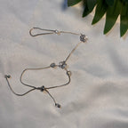 Botanical Bloom finger Bracelet