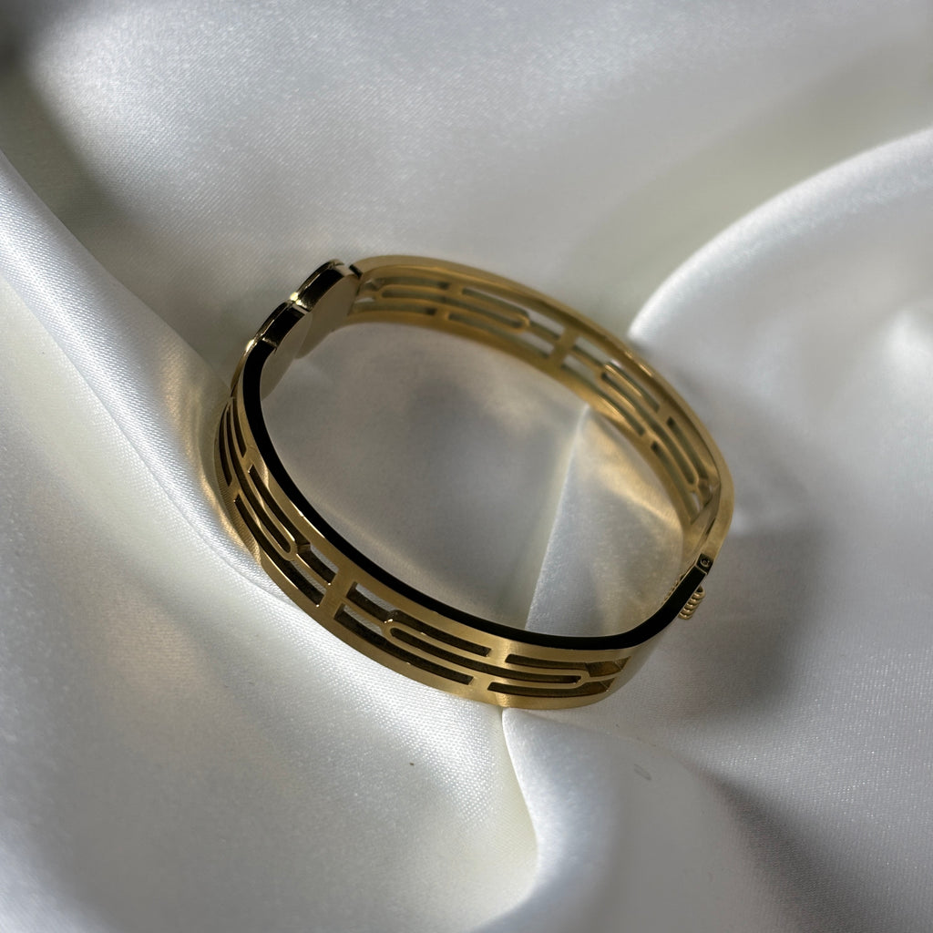 Roman Grace Dual Ring Bracelet