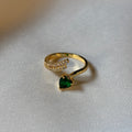 Evergreen Heart Ring