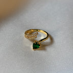 Evergreen Heart Ring