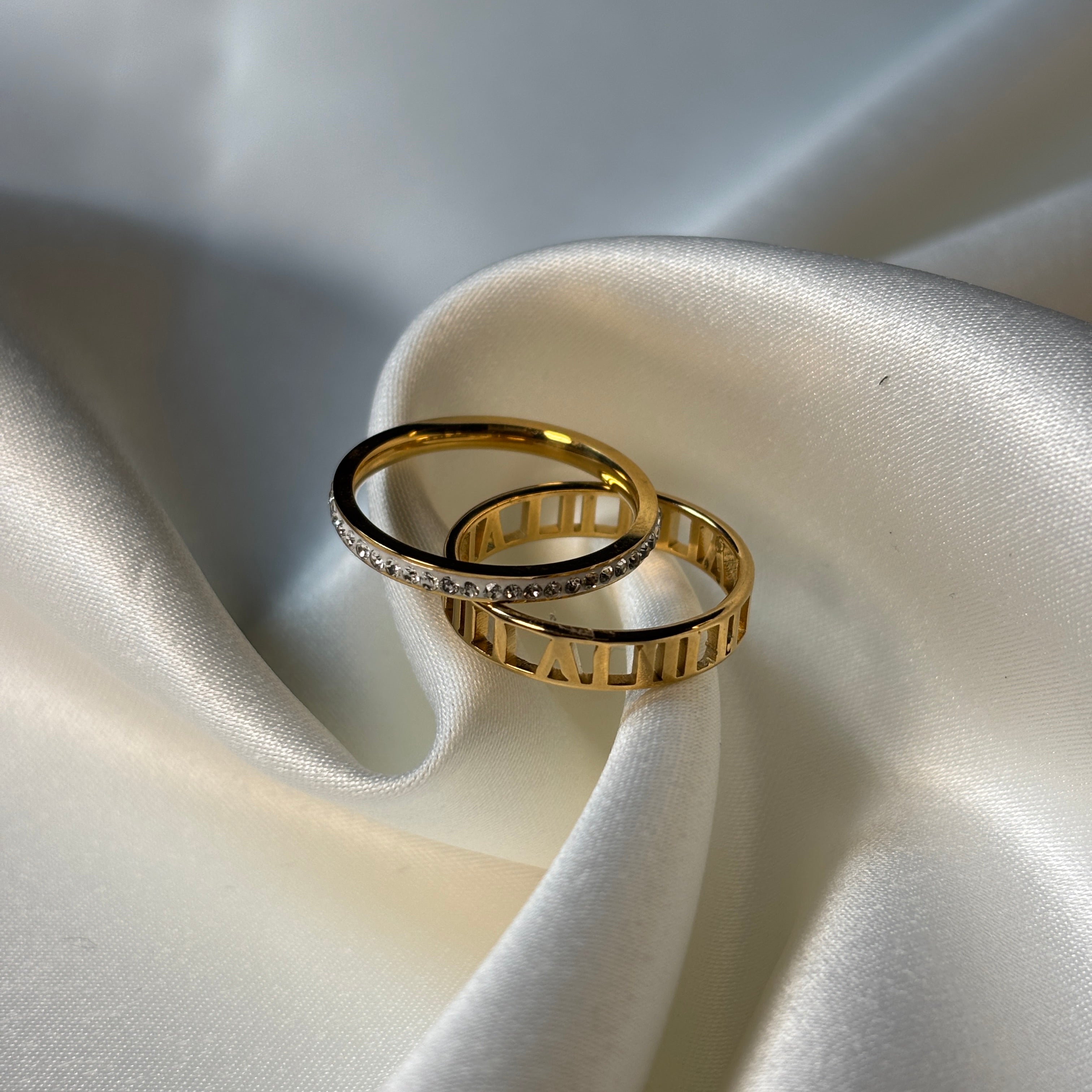 Twin Elegance Ring Set