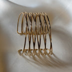 Sleek Wire Loop Bracelet