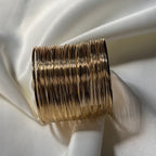 Rich Weave Gold Bracelet