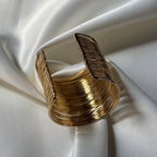 Rich Weave Gold Bracelet