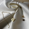 Diamond Duo Necklace Set