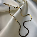 Golden Sleek Snake Chain