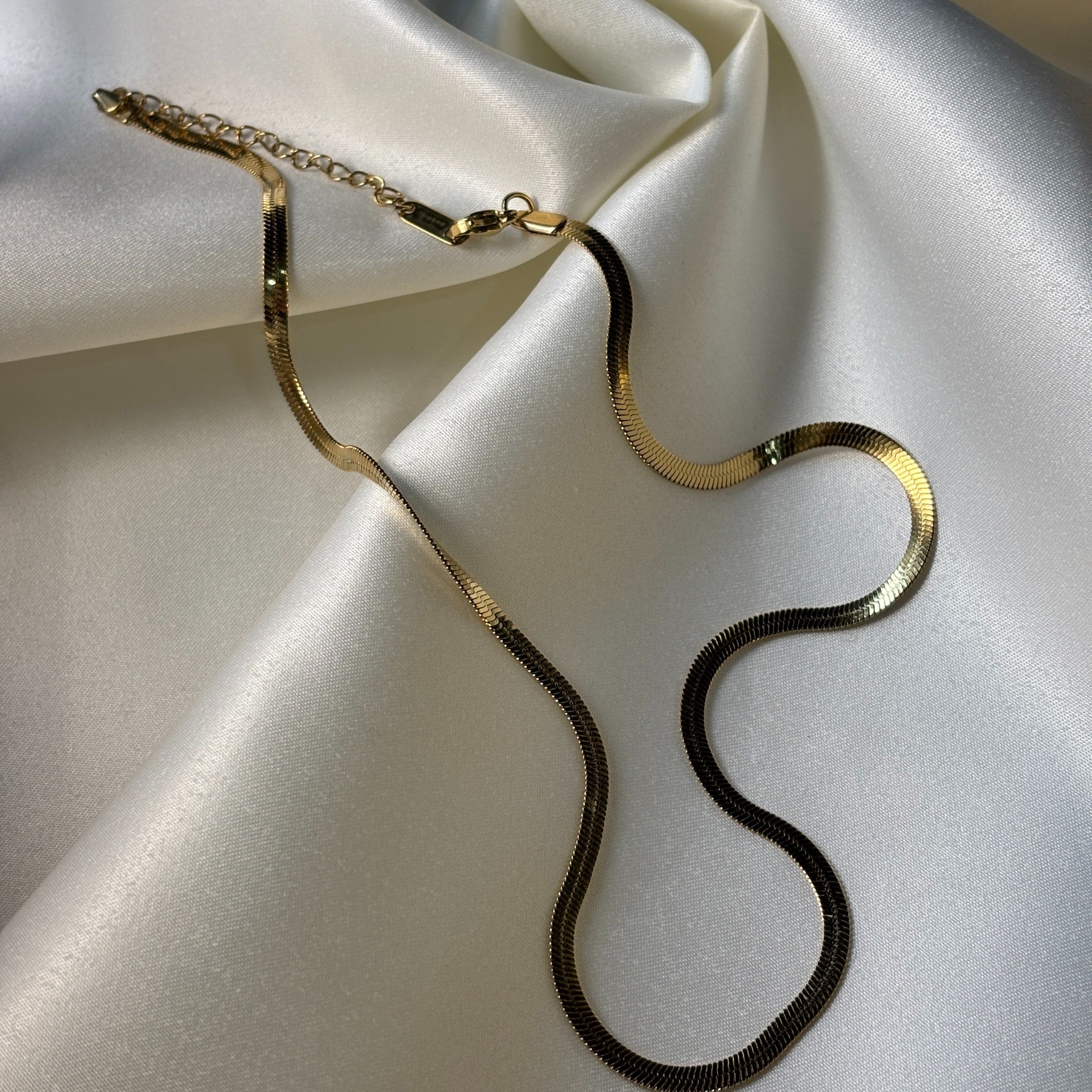 Golden Sleek Snake Chain