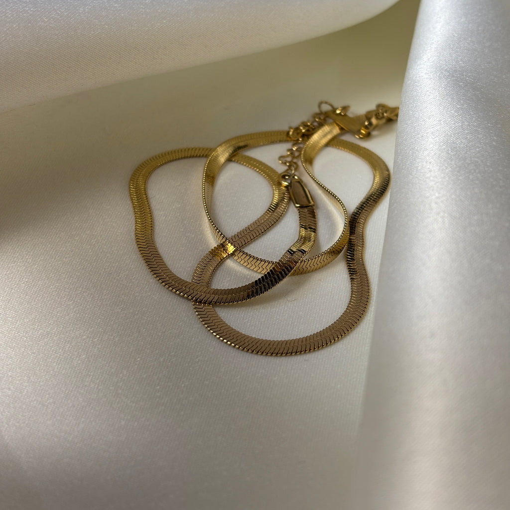 Golden Sleek Snake Chain