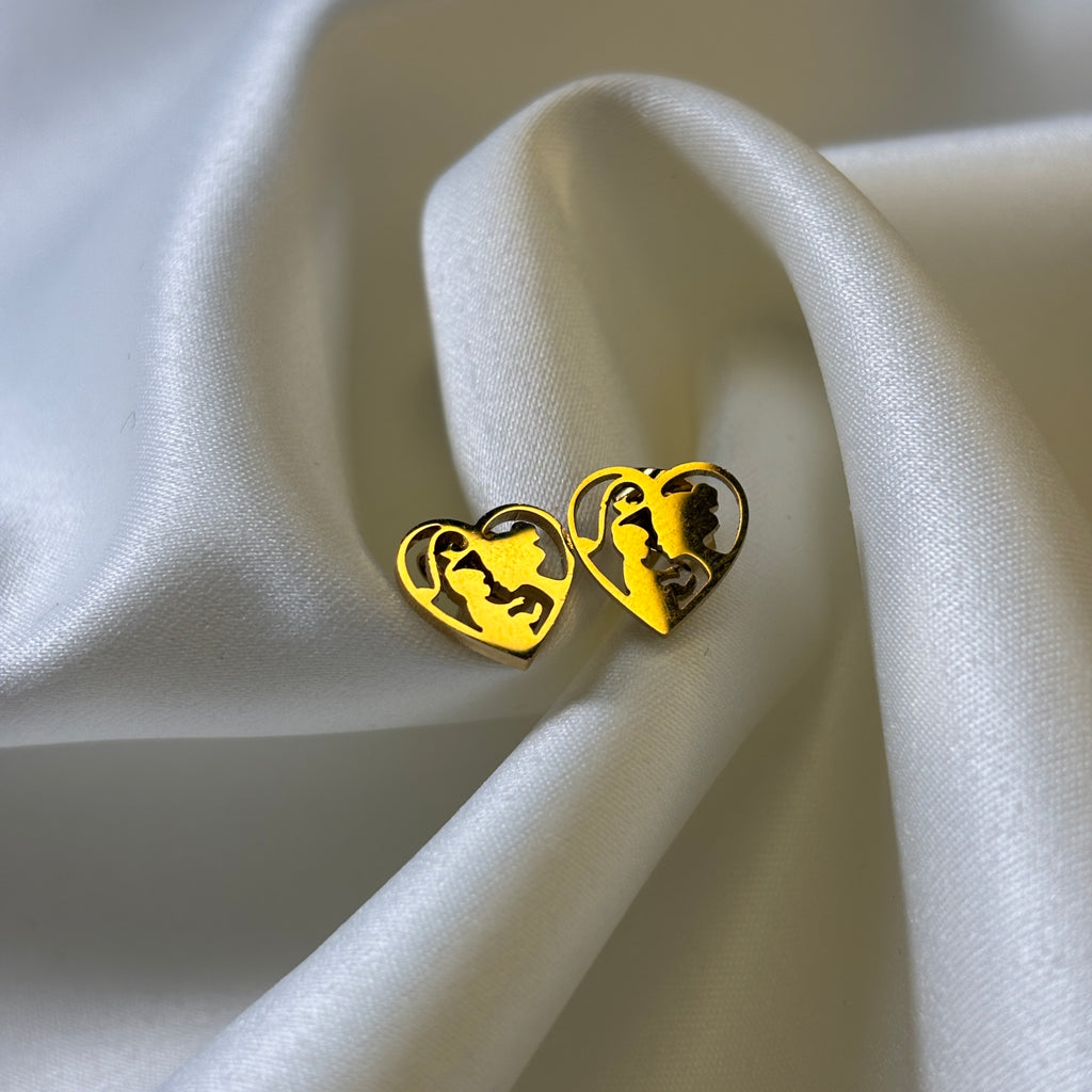 Mom's Love Necklace and Earring Set