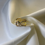 Emerald Glow Ring - Size Adjustable